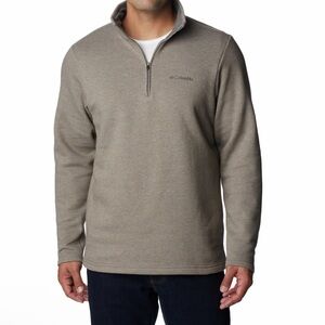 Columbia Beige Quarter-Zip Pullover